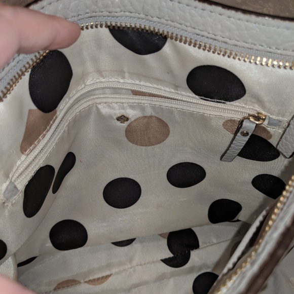 Gray Kate Spade Bay Street Cora Crossbody Purse - Picture 5 of 5